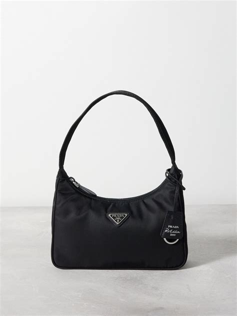 prada nylon shoulder bag.